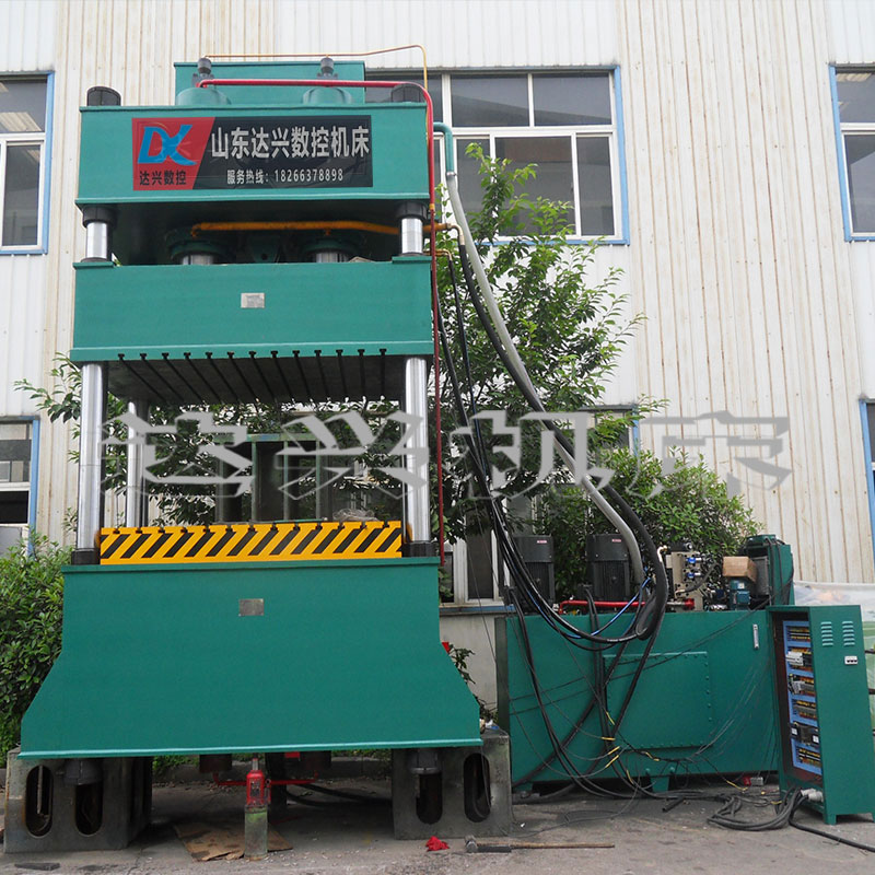 多點頂出500噸汽車內飾件拉伸成型液壓機液壓墊內置