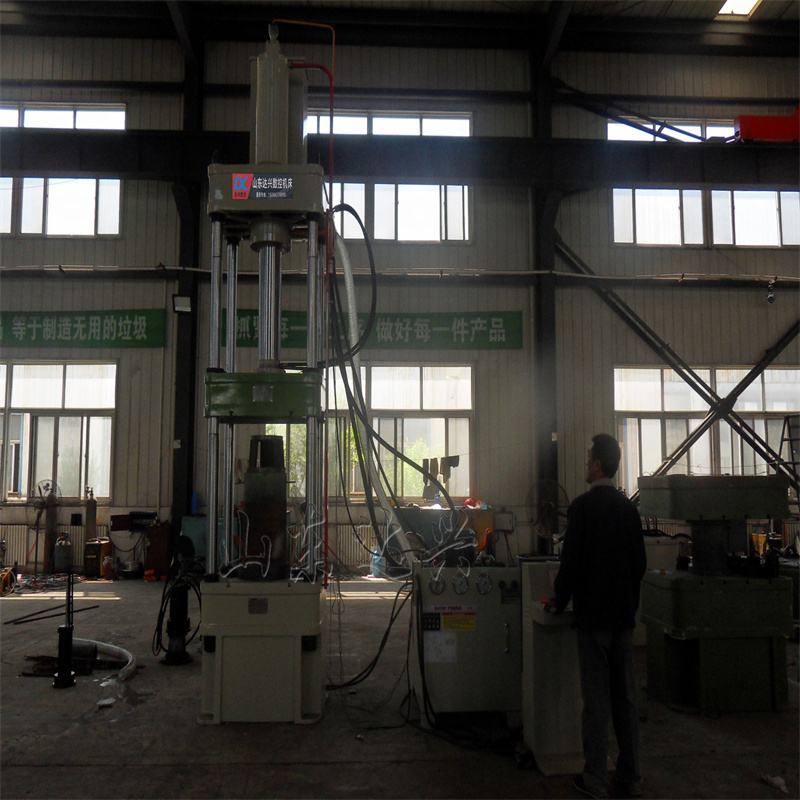 三粱四柱315噸電加熱材料成型液壓機(jī)